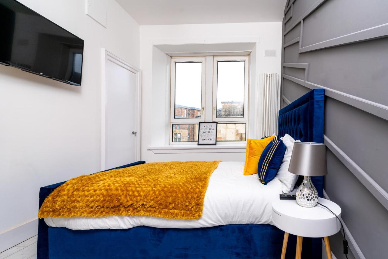 Cheerful 2 Bedroom Homely Apartment, Sleeps 6 Guest Comfy, 3X Double Bed, Parking, Free Wifi, Suitable For Business, Leisure Guest,Glasgow, Glasgow West End, Near City Centre Екстер'єр фото