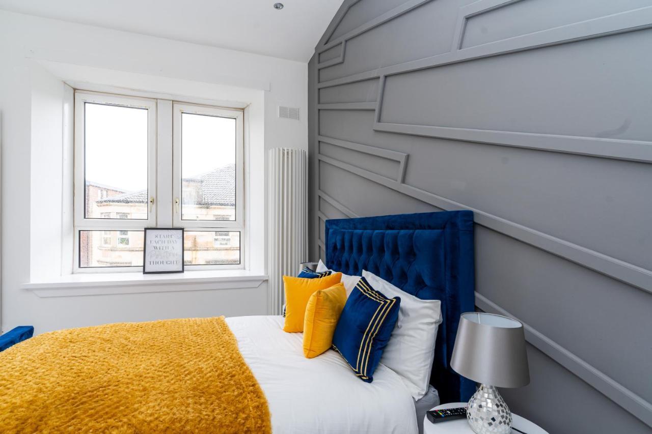 Cheerful 2 Bedroom Homely Apartment, Sleeps 6 Guest Comfy, 3X Double Bed, Parking, Free Wifi, Suitable For Business, Leisure Guest,Glasgow, Glasgow West End, Near City Centre Екстер'єр фото